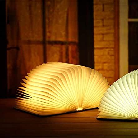 Charming Literary LED Night Lamp – USB Rechargeable Delight