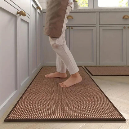Elegant Anti-Fatigue Kitchen Mat with Stylish Design