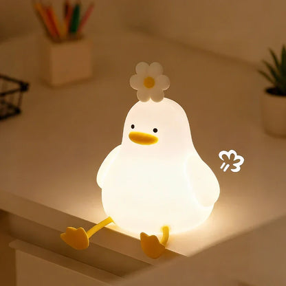 Charming Character Touch-Control Night Lamp for Every Room