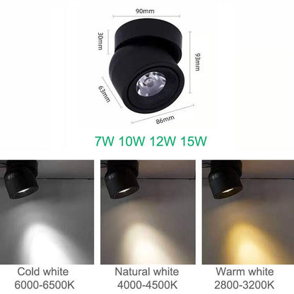 Adjustable LED Accent Light with 340° Rotation