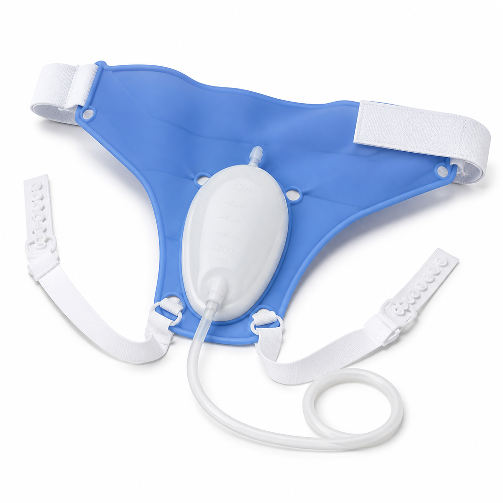 Comfort-Fit Silicone Urine Collection System (33.8 fl oz)