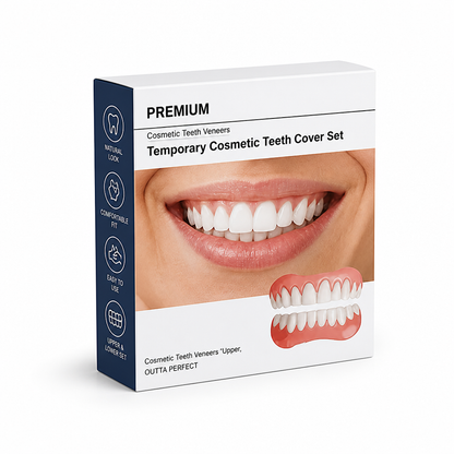 Seamless Smile Enhancement Veneer Set for Upper & Lower Teeth