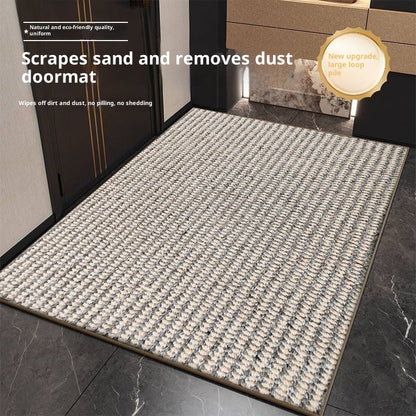 Indoor Absorbent Rug with Non-Slip Design for Home Entryways