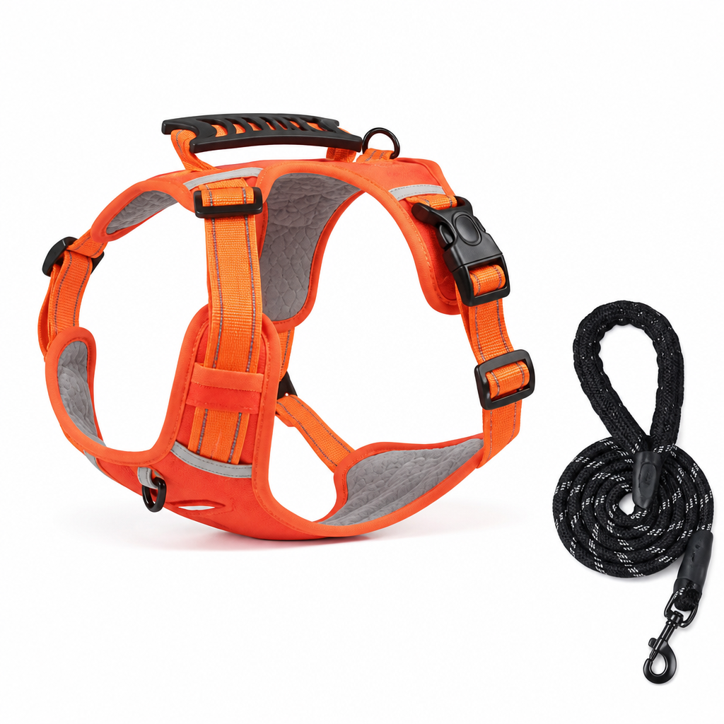 Reflective Comfort Harness for Dogs - No-Pull Design
