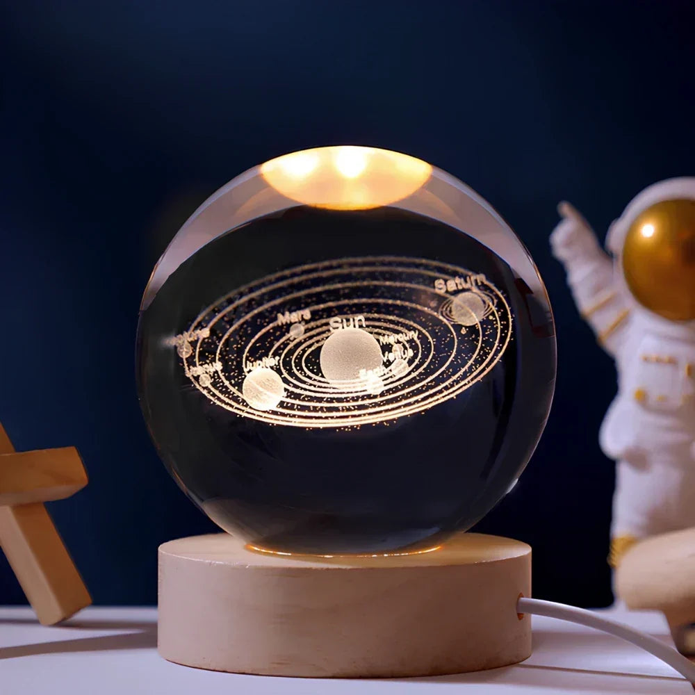 Celestial Glow Orb – Enchanting LED Home Accent