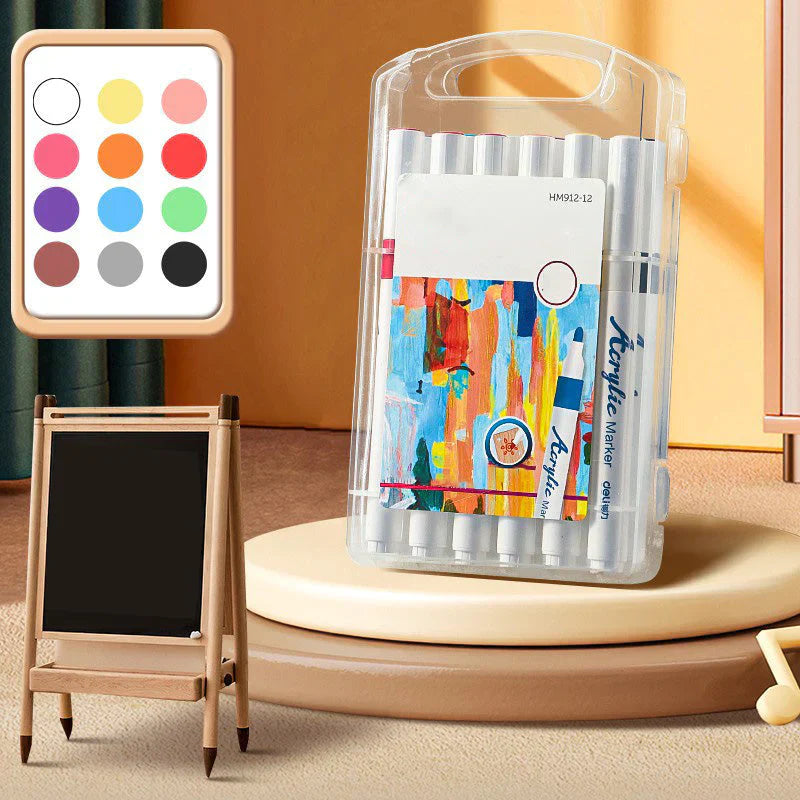 Vibrant Acrylic Paint Markers for Creative Expression