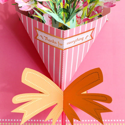 Elegant 3D Pop-Up Card for Special Moments with Mum