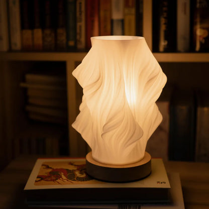 Stylish Wave Accent Lamp with Adjustable Lighting Options