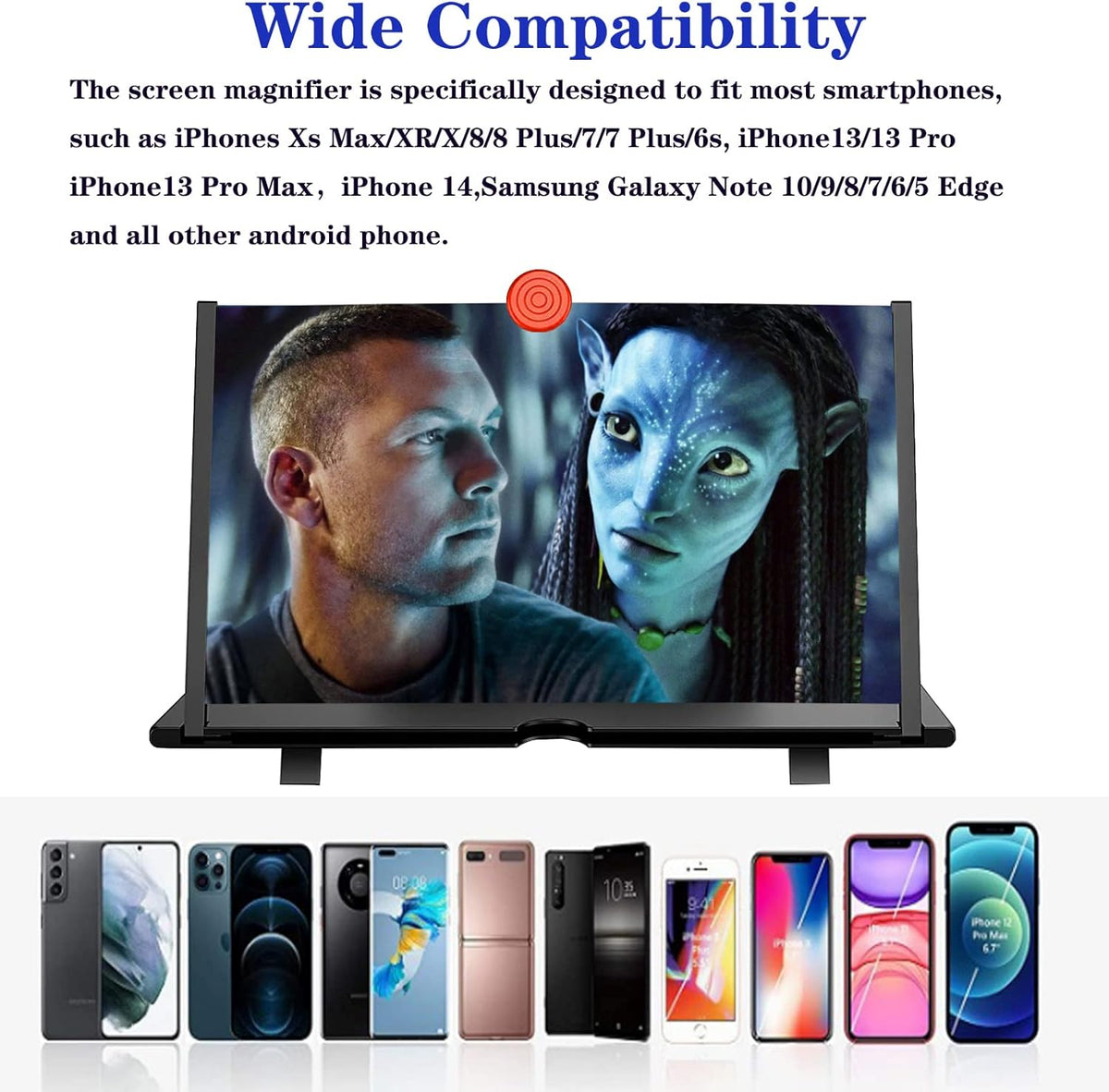 Enhanced Viewing Experience: 16-Inch Smartphone Screen Enhancer