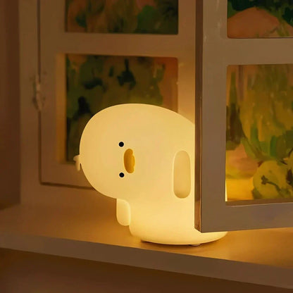 Charming LED Night Light with Adjustable Brightness & Timer