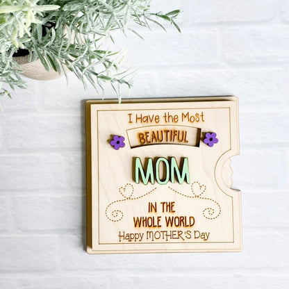 Unique 3D Spinning Card: A Heartfelt Gift for Mom