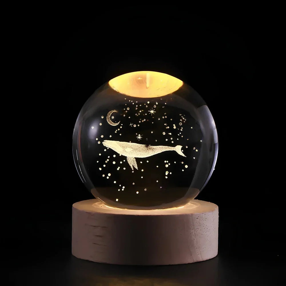 Celestial Glow Orb – Enchanting LED Home Illumination