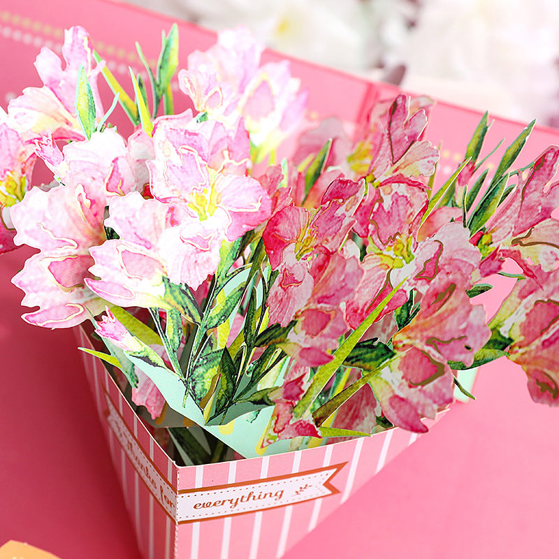 Elegant 3D Pop-Up Card for Special Moments with Mum