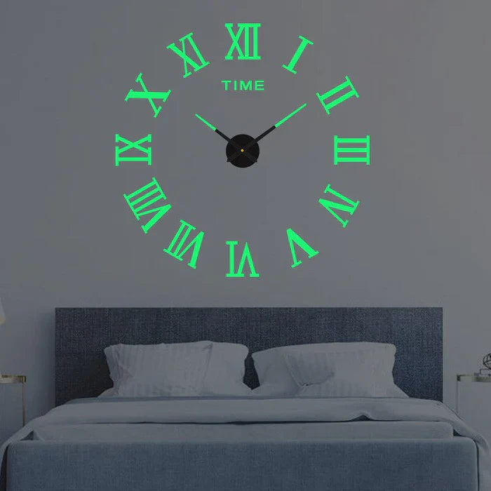 Chic Round Wall Clock for Effortless Home Elegance