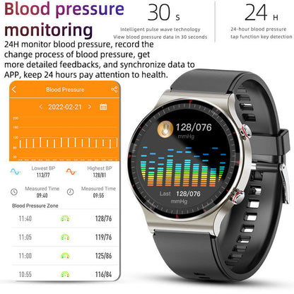 Health Smartwatch with EKG, SpO2 & Heart Rate Monitoring