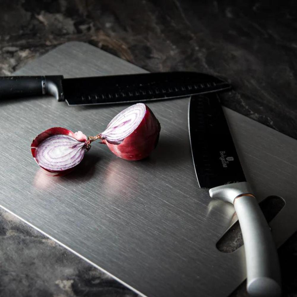 Stylish Antimicrobial Cutting Board for Effortless Meal Prep