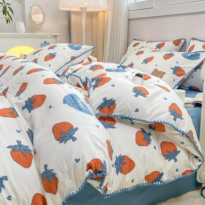 Blossom Dreamscape Bedding Collection with Berry Motif