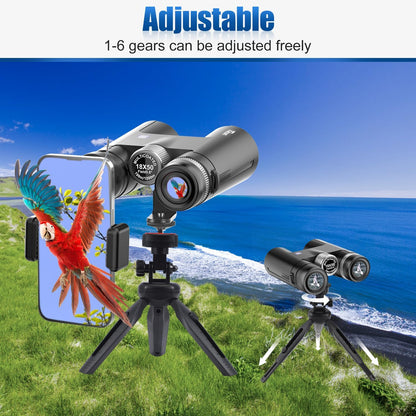 Powerful 18x50 Outdoor Binoculars with Smartphone Compatibility