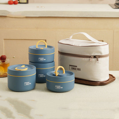 Thermal Insulated Stainless Steel Lunch Box for Hot Meals
