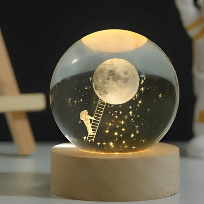 Celestial Glow Orb – Enchanting LED Home Illumination