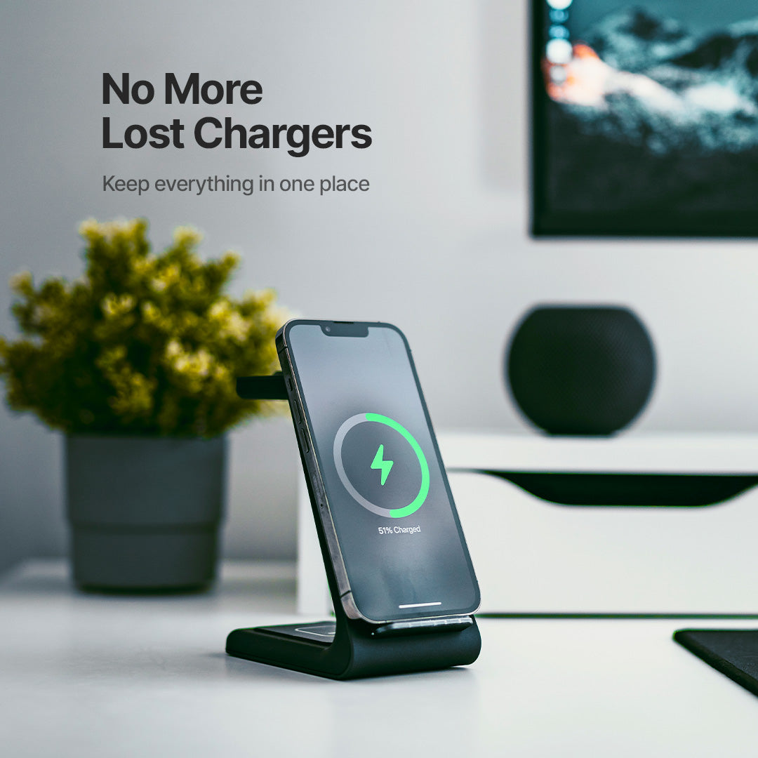 Effortless Multi-Device Wireless Charging Dock