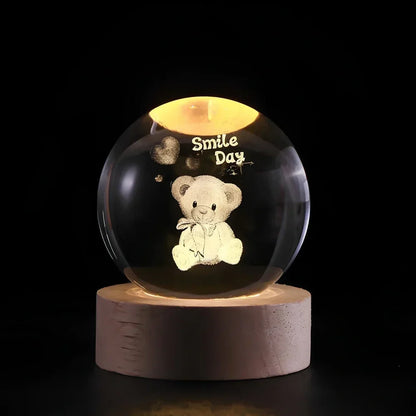 Celestial Glow Orb – Enchanting LED Home Accent