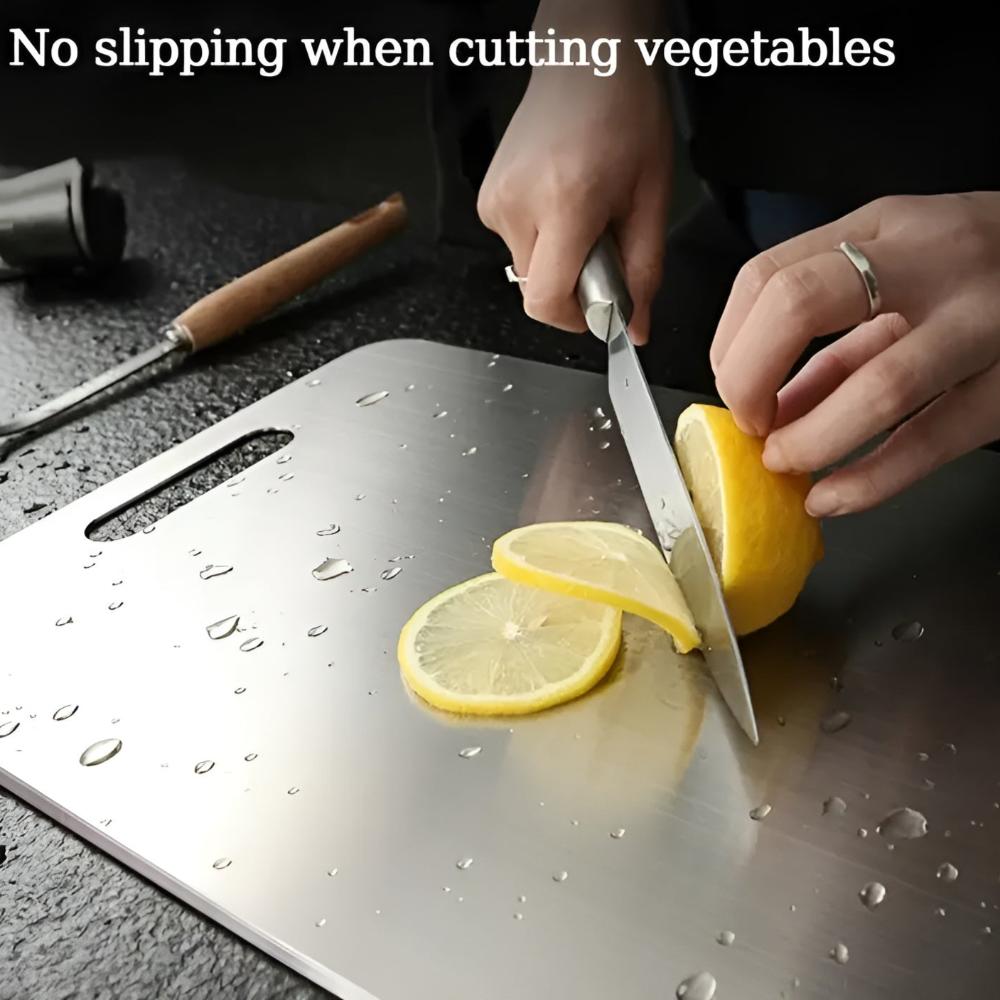 Stylish Antimicrobial Cutting Board for Effortless Meal Prep