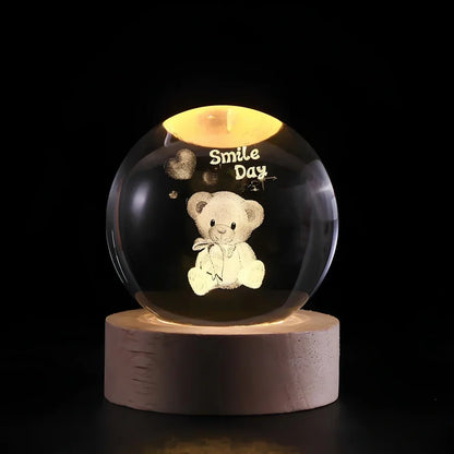 Celestial Glow Orb – Enchanting LED Home Illumination