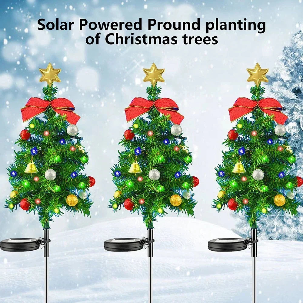 EcoSmart Solar Christmas Tree Light – Illuminate Your Holidays