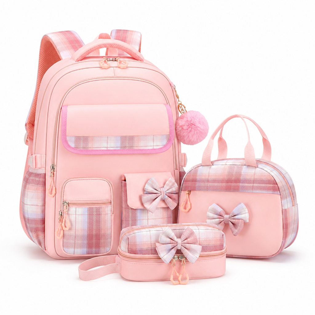 Spacious 3-Piece Tech Backpack Collection for Laptops & Tablets