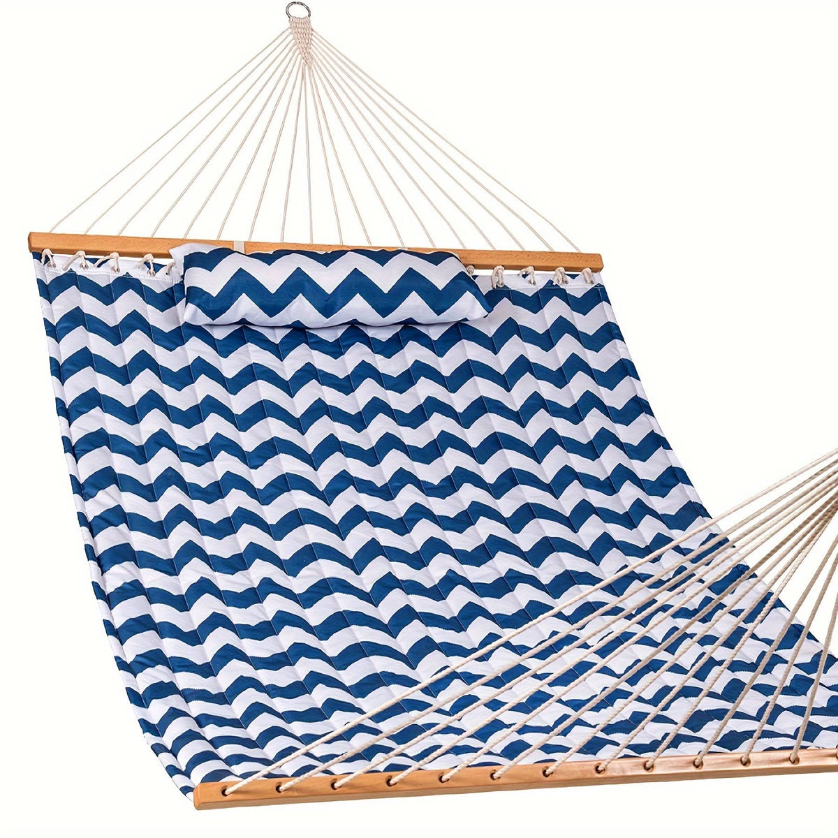 Spacious Quilted Hammock for Ultimate Outdoor Relaxation