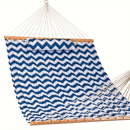 Spacious Quilted Hammock for Ultimate Outdoor Relaxation