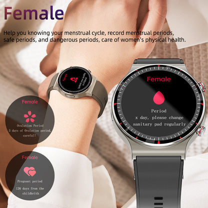 Health Smartwatch with EKG, SpO2 & Heart Rate Monitoring