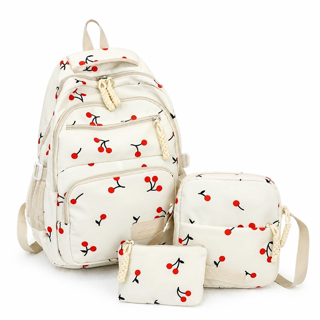 Chic and Spacious Multi-Pocket Backpack