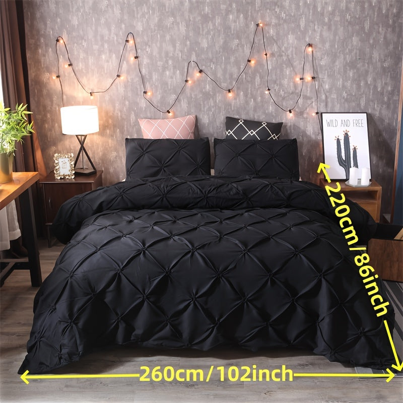 Chic Textured Quilt Cover Set for Ultimate Comfort