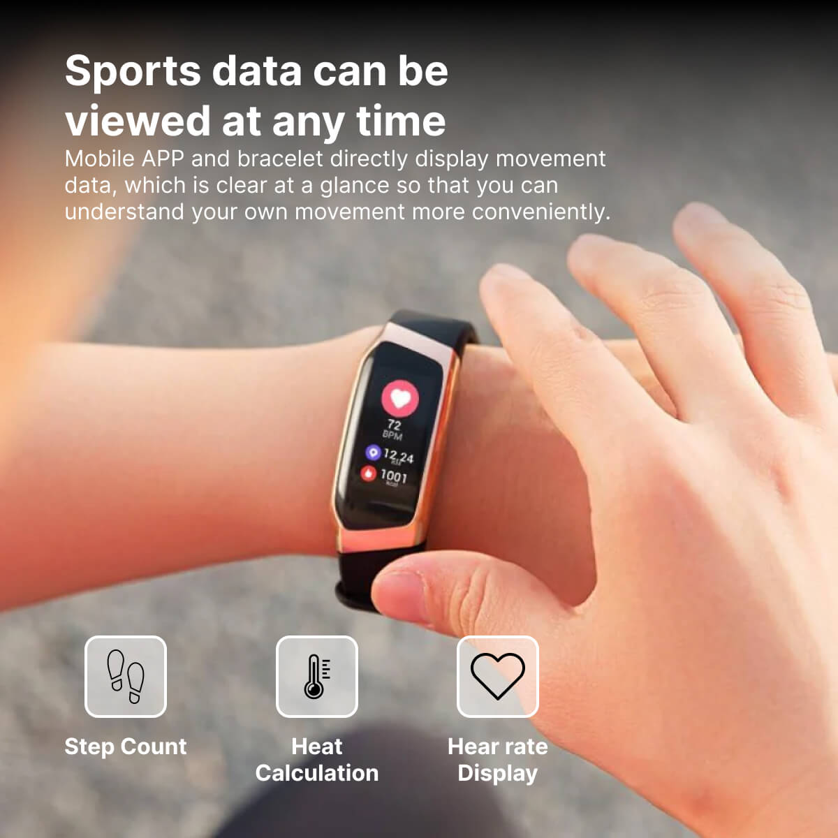 Wellness Tracker Smartwatch with Sleep and Activity Insights