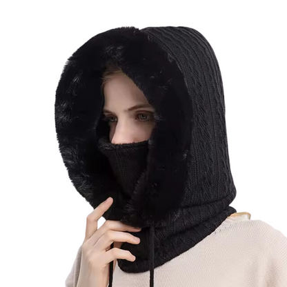 Balaclava Hat and Scarf Combo – 3-in-1 Polar Fleece Accessory