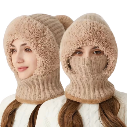 Cozy Women's Hat Made of Soft Velvet Fabric