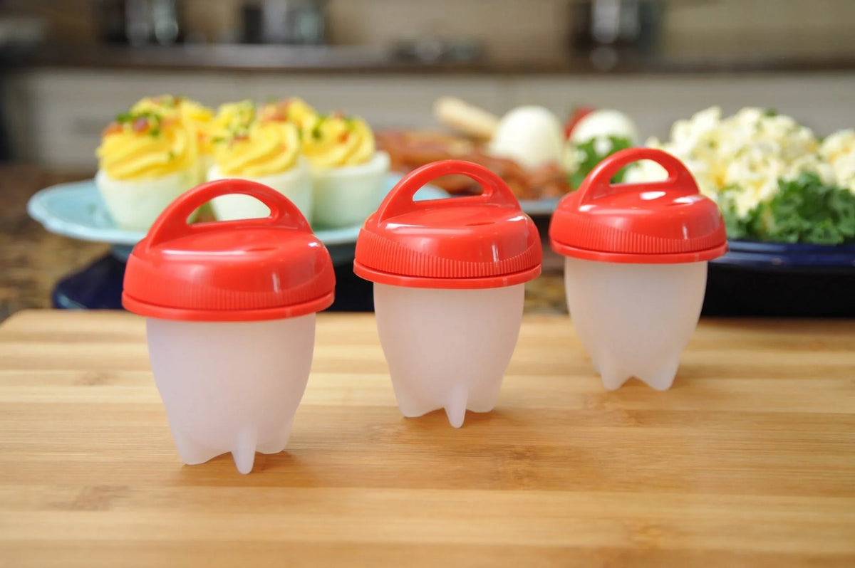 EggMaster Silicone Egg Cooker for Effortless Boiling