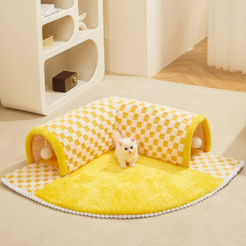 Cat Tunnel Hideaway for Cozy Spaces