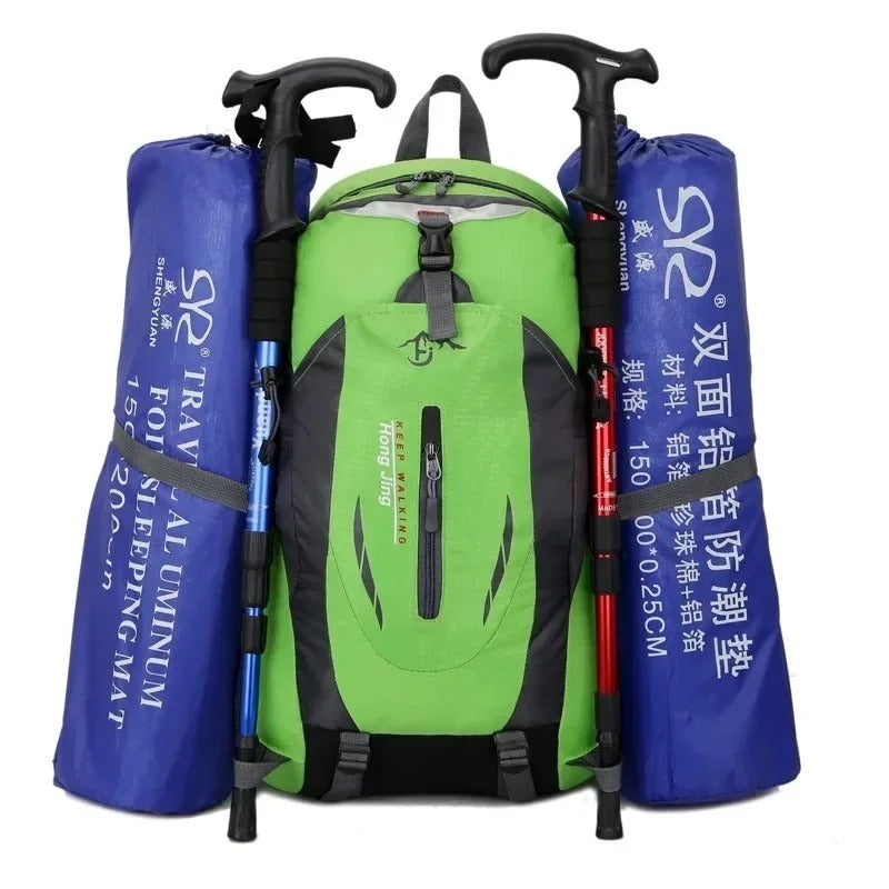 Adventure-Ready 40L Water-Resistant Backpack