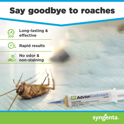 Cockroach Gel Bait - Non-Toxic Pest Control Solution