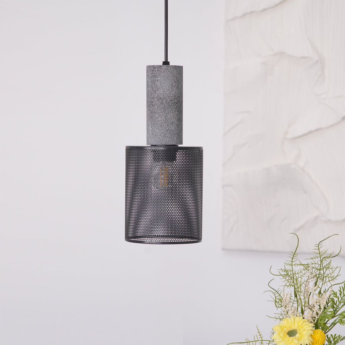 Sleek Urban Cylinder Pendant Light for Contemporary Spaces