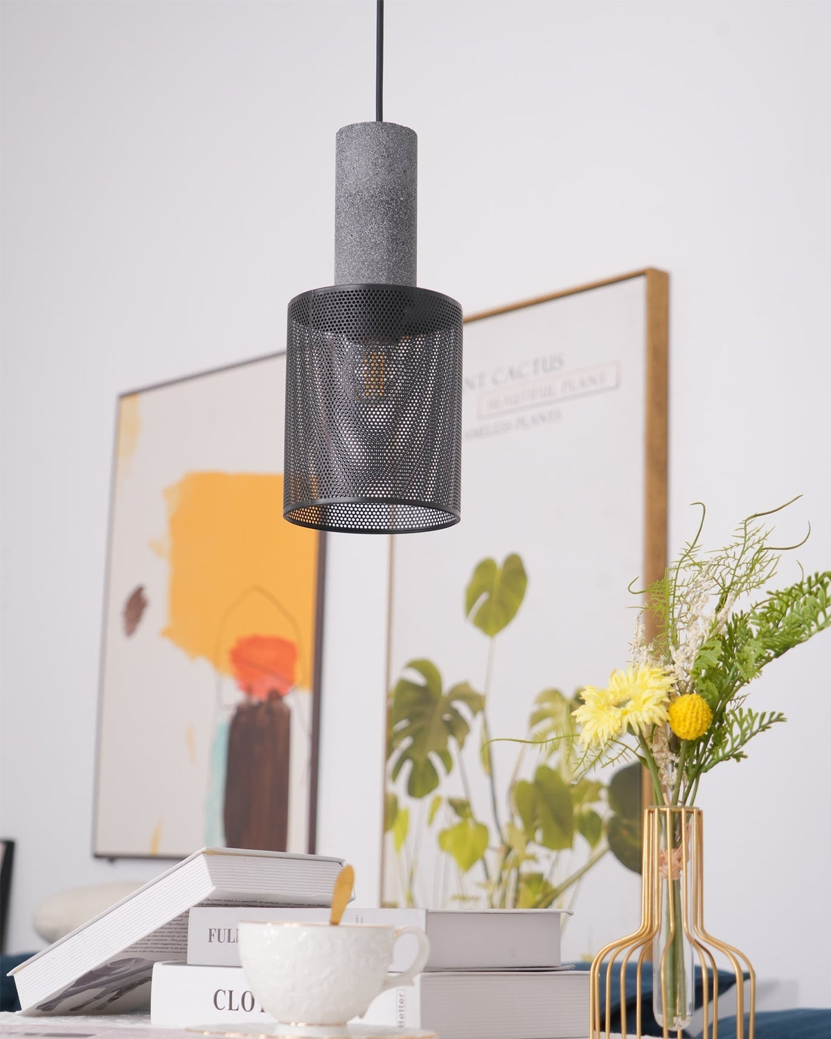 Sleek Urban Cylinder Pendant Light for Contemporary Spaces
