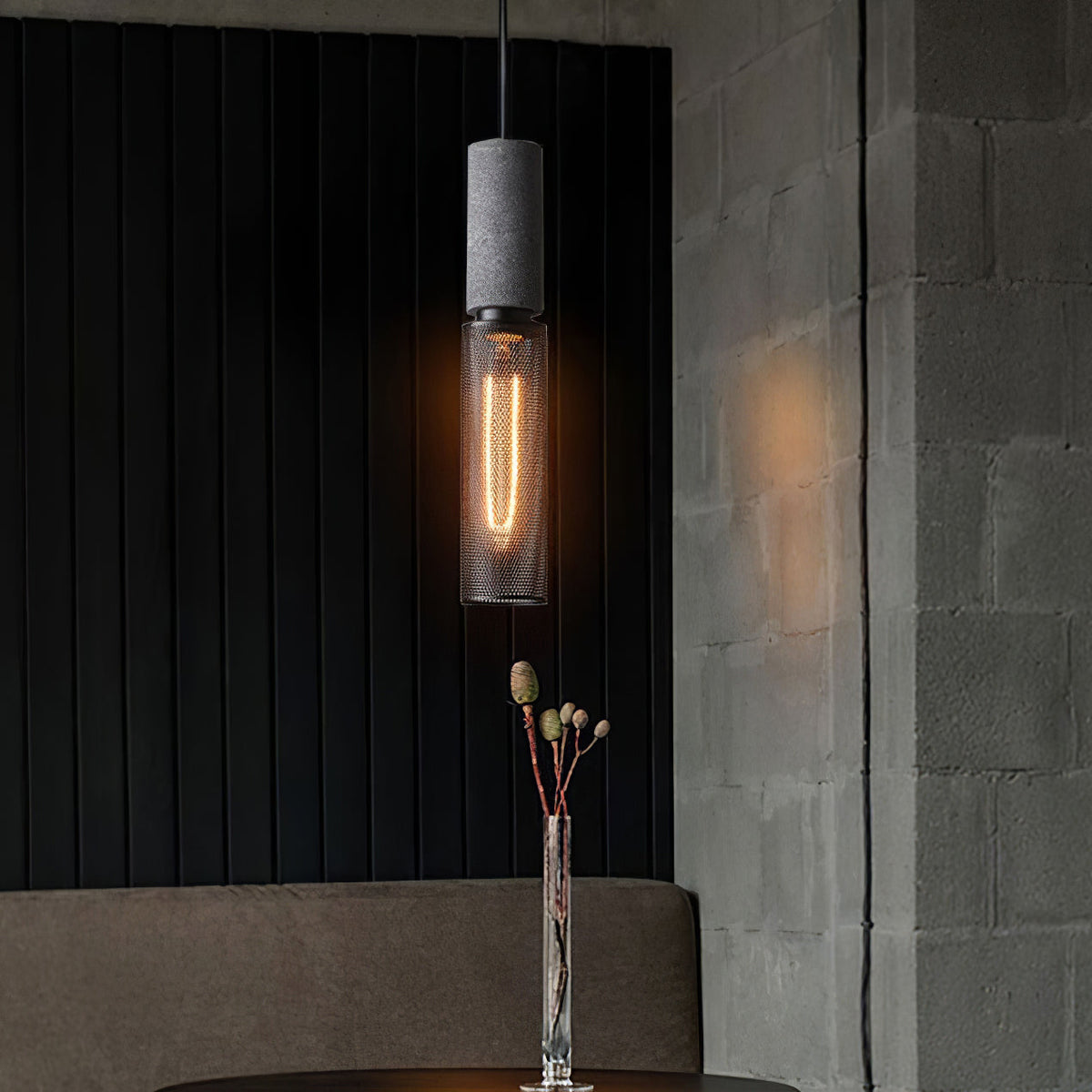 Sleek Urban Cylinder Pendant Light for Contemporary Spaces