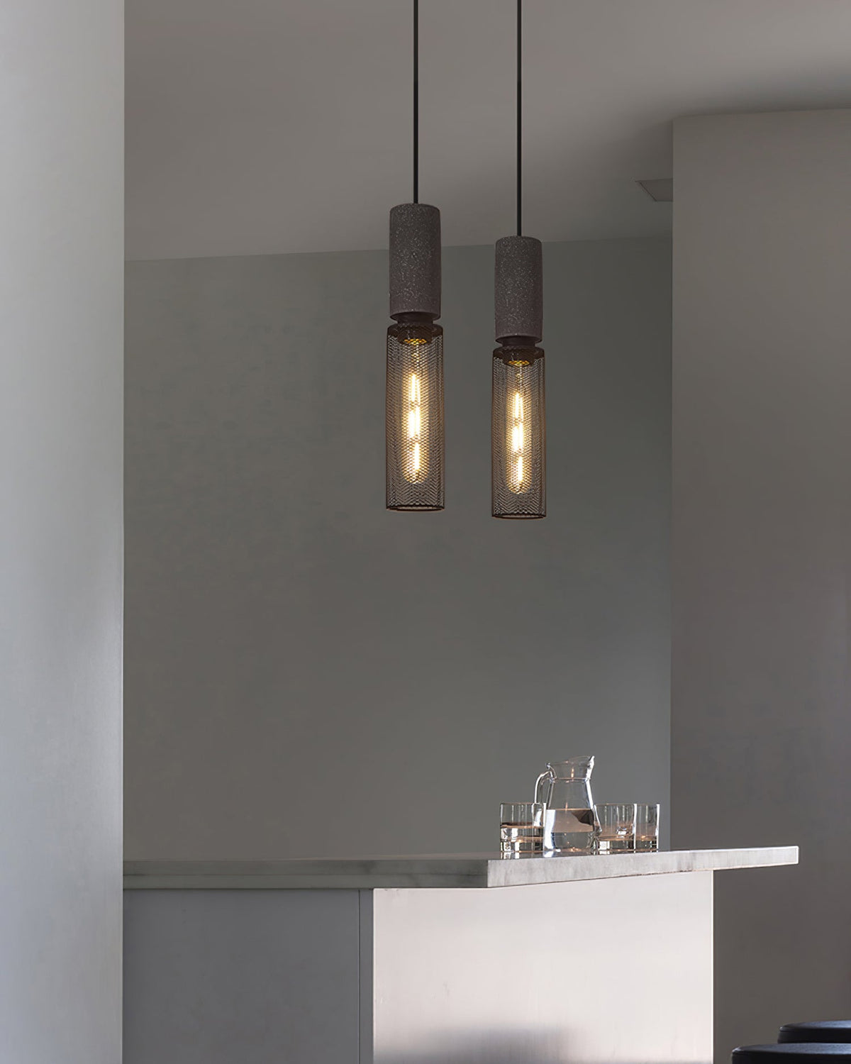 Sleek Urban Cylinder Pendant Light for Contemporary Spaces