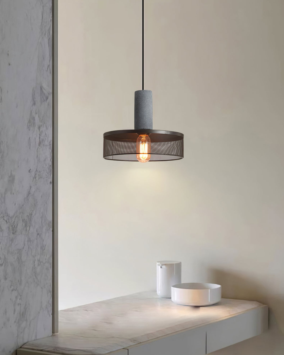 Sleek Urban Cylinder Pendant Light for Contemporary Spaces