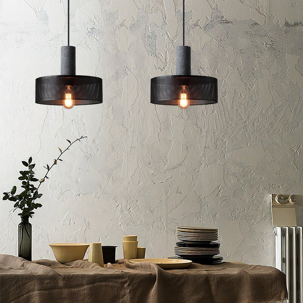 Sleek Urban Cylinder Pendant Light for Contemporary Spaces