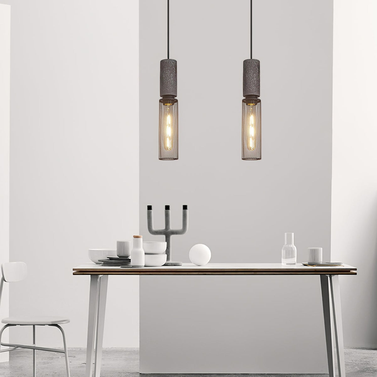 Sleek Urban Cylinder Pendant Light for Contemporary Spaces