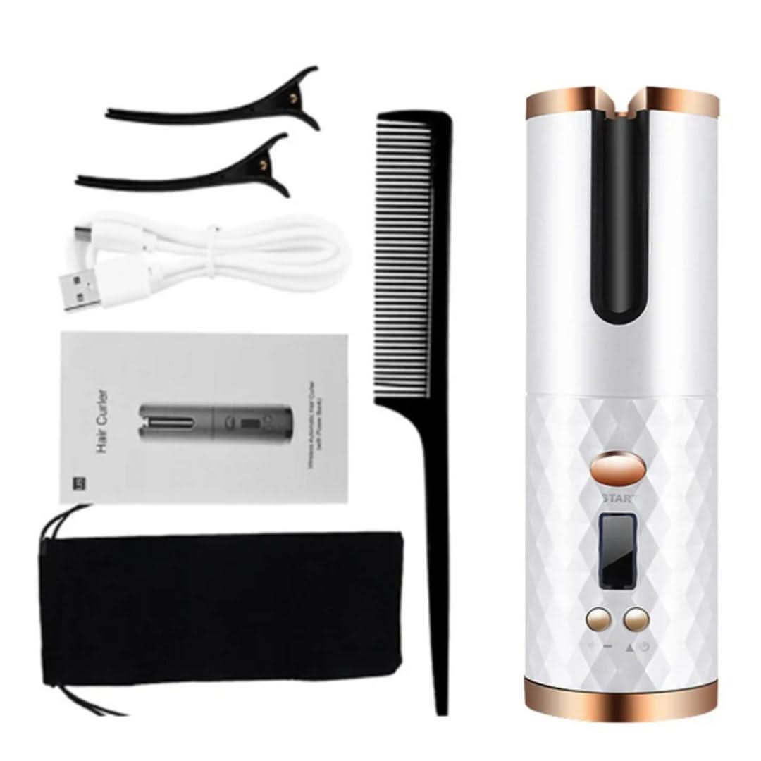 Rechargeable Wireless Styling Brush for Wavy Hair